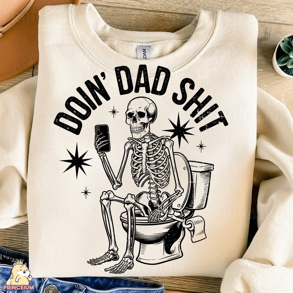 Doin' Dad Shit Skeleton