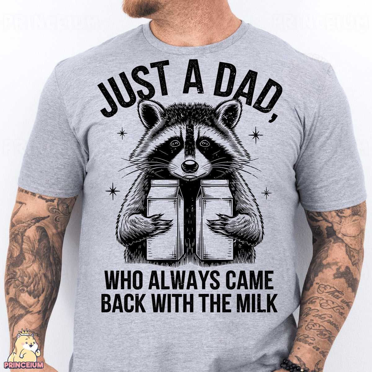 Just a Dad Raccoon