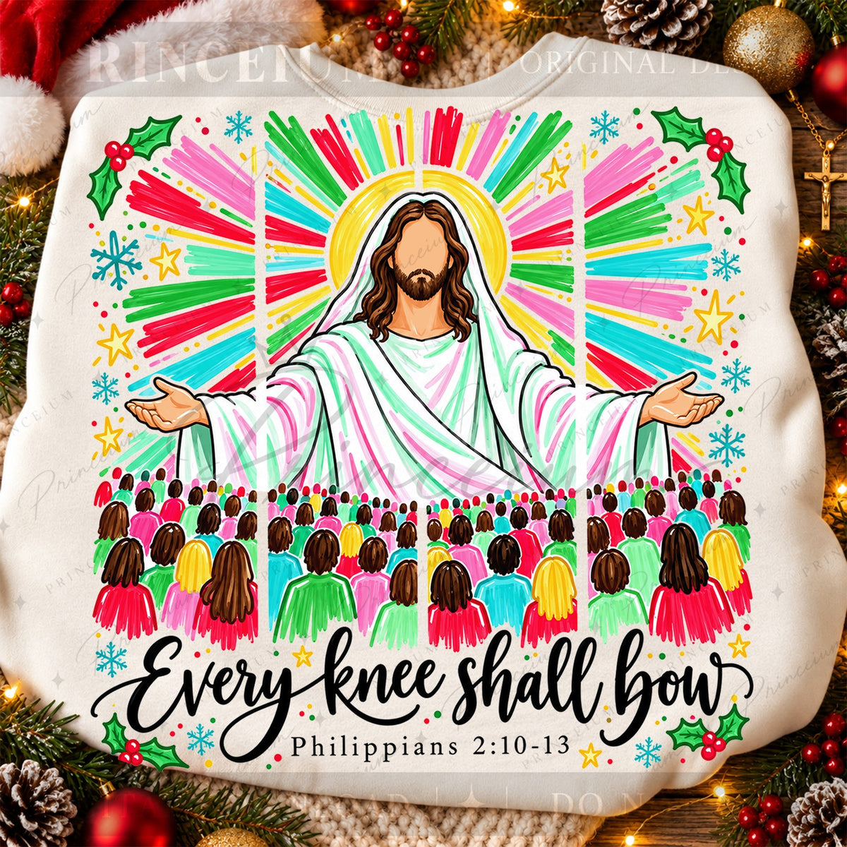 Every Knee Shall Bow Christmas Jesus