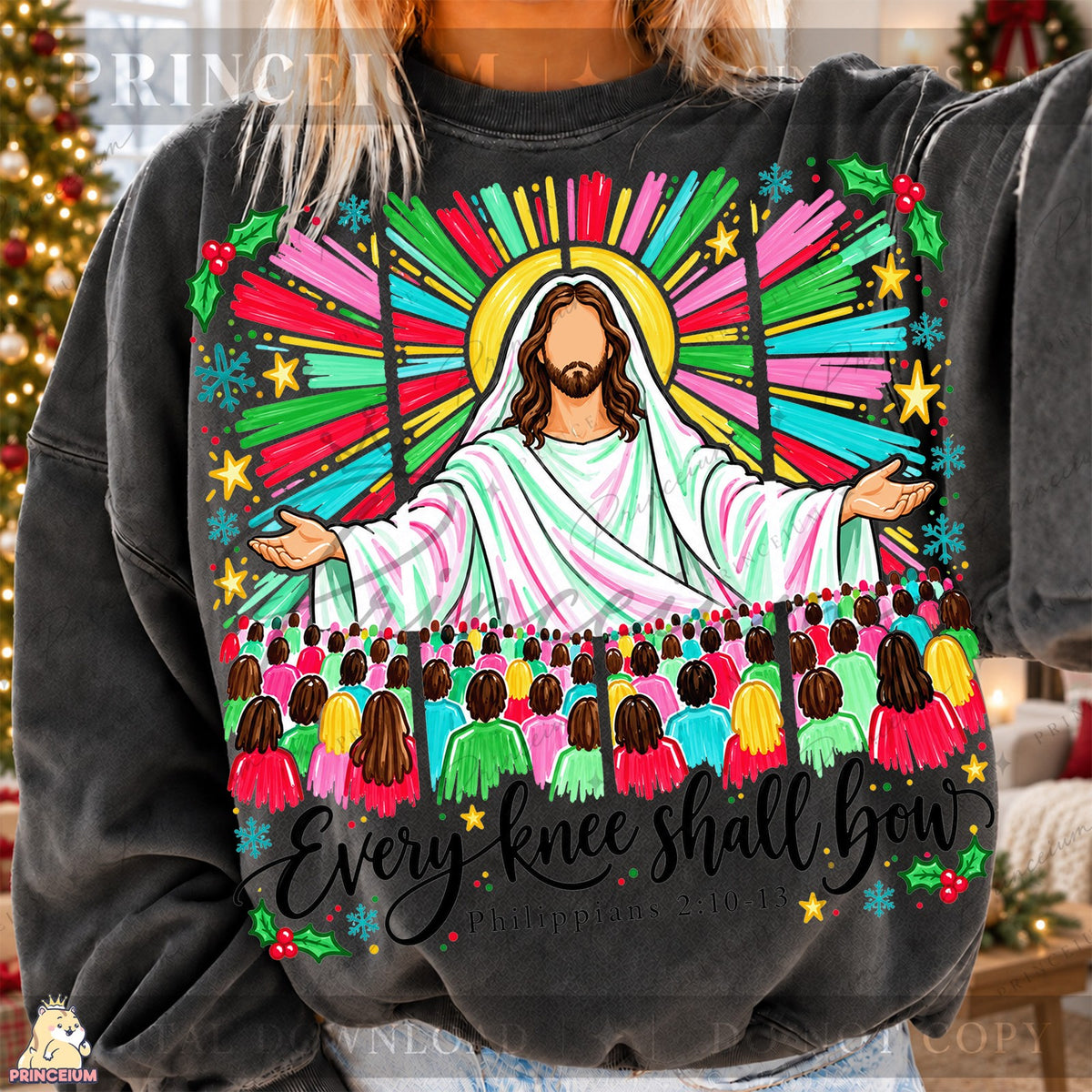 Every Knee Shall Bow Christmas Jesus