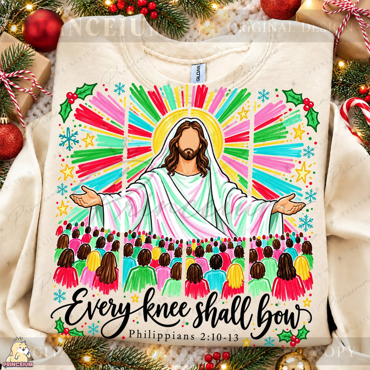 Every Knee Shall Bow Christmas Jesus