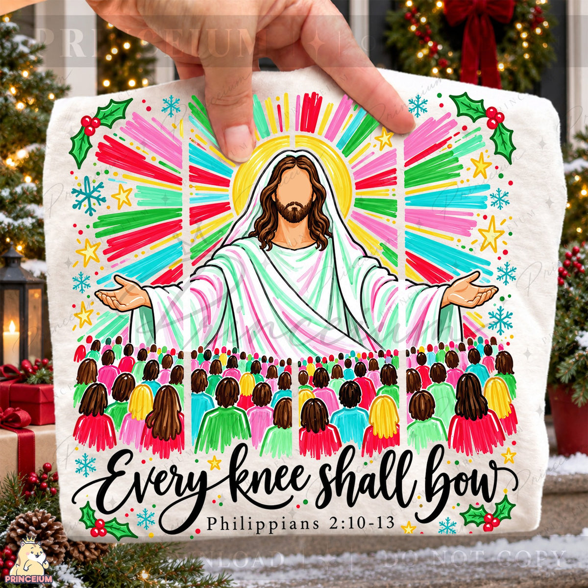 Every Knee Shall Bow Christmas Jesus