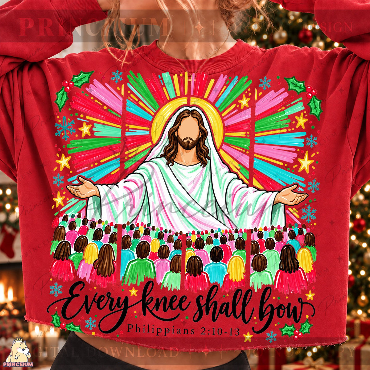 Every Knee Shall Bow Christmas Jesus