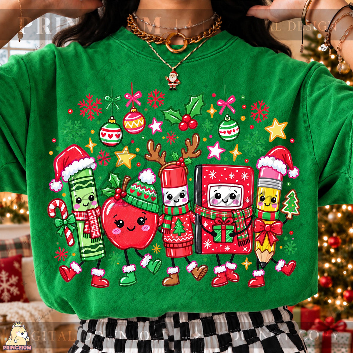 Festive School Supplies Christmas Parade