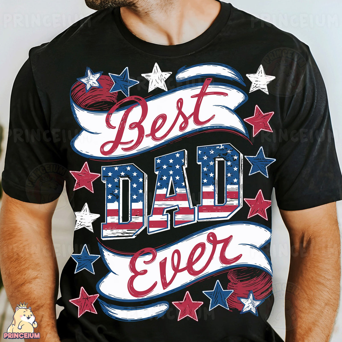 Best Dad Ever Patriotic