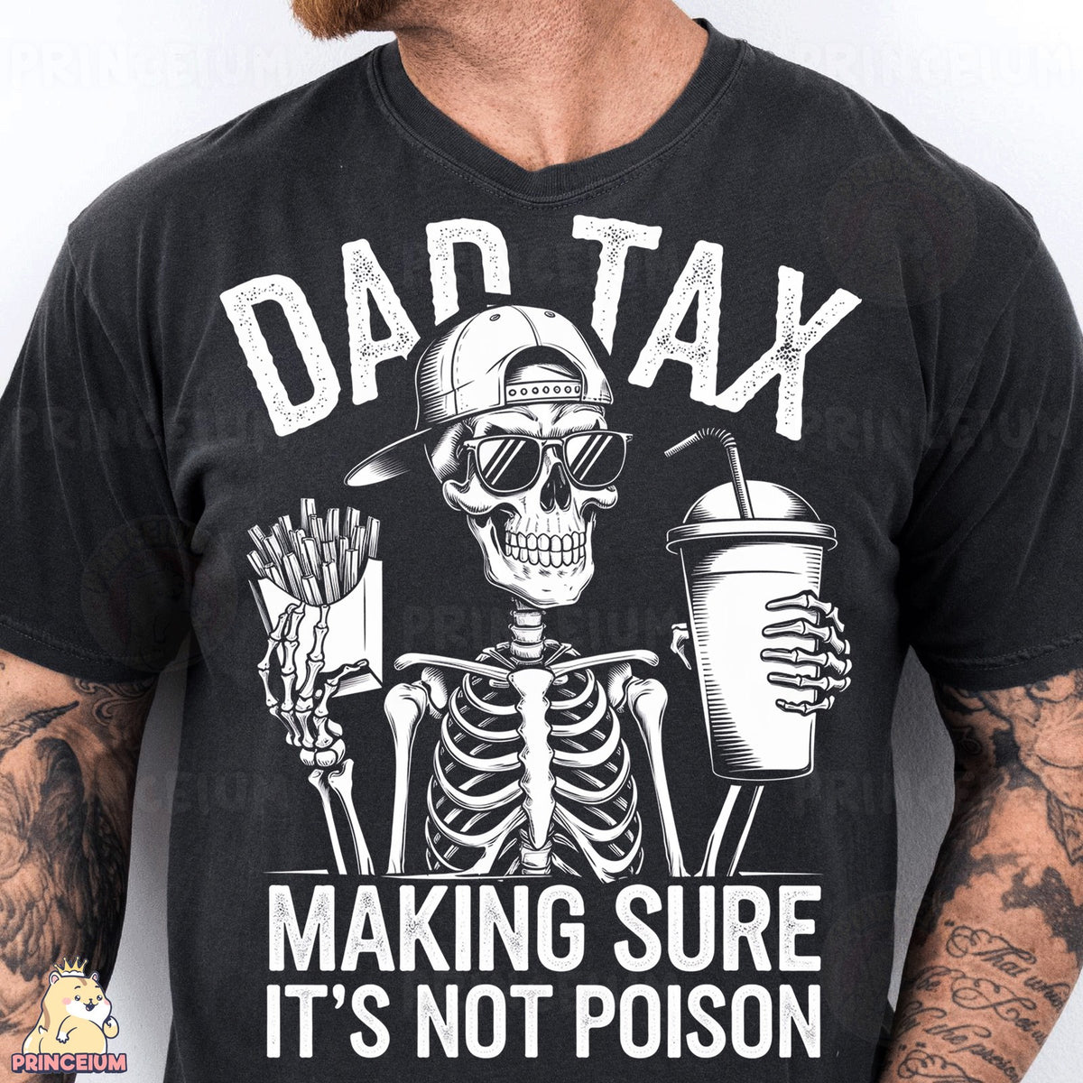 Dad Tax Skeleton