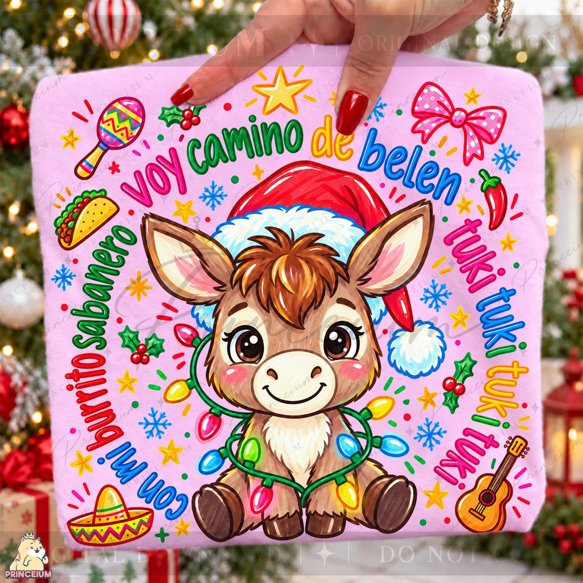 Burrito Sabanero Christmas Donkey