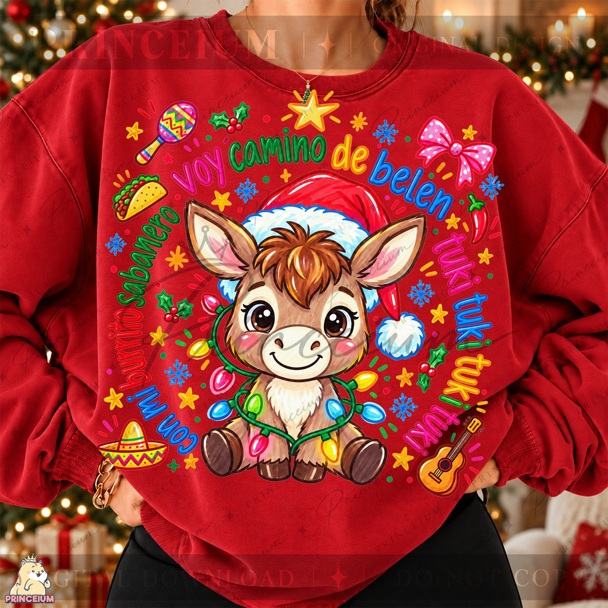 Burrito Sabanero Christmas Donkey