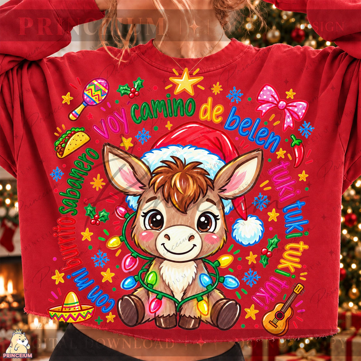Burrito Sabanero Christmas Donkey