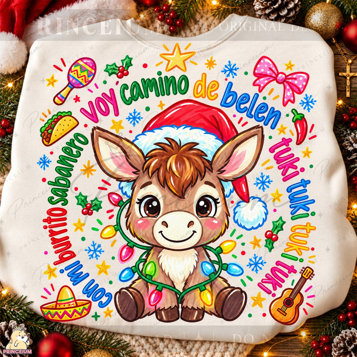 Burrito Sabanero Christmas Donkey