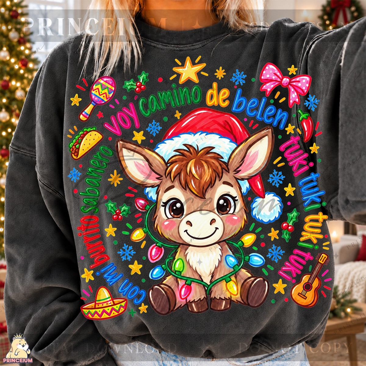 Burrito Sabanero Christmas Donkey