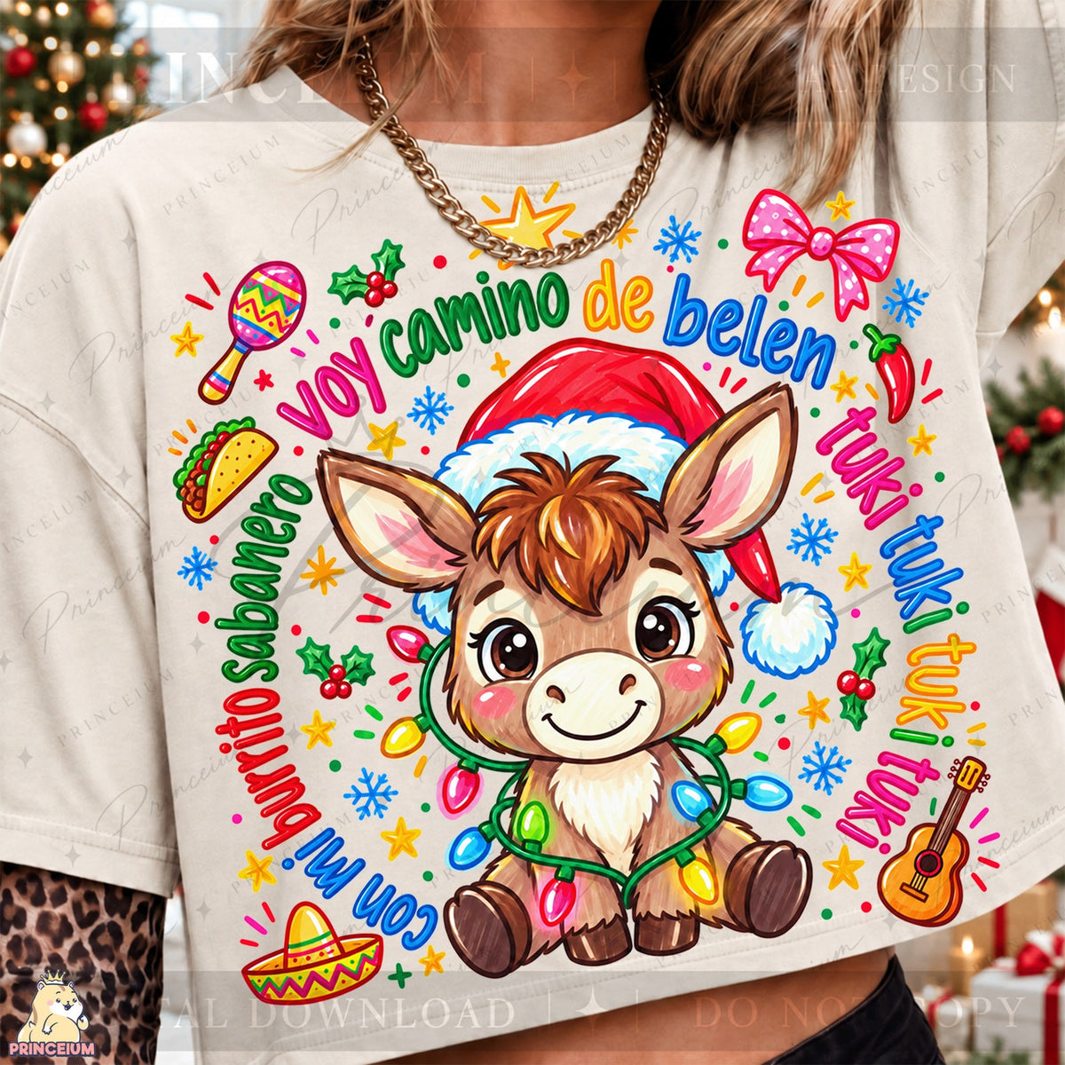 Burrito Sabanero Christmas Donkey