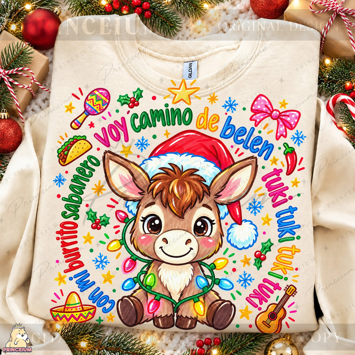 Burrito Sabanero Christmas Donkey