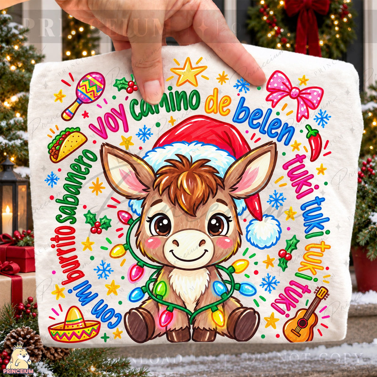 Burrito Sabanero Christmas Donkey