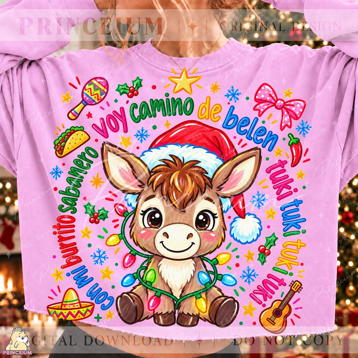 Burrito Sabanero Christmas Donkey