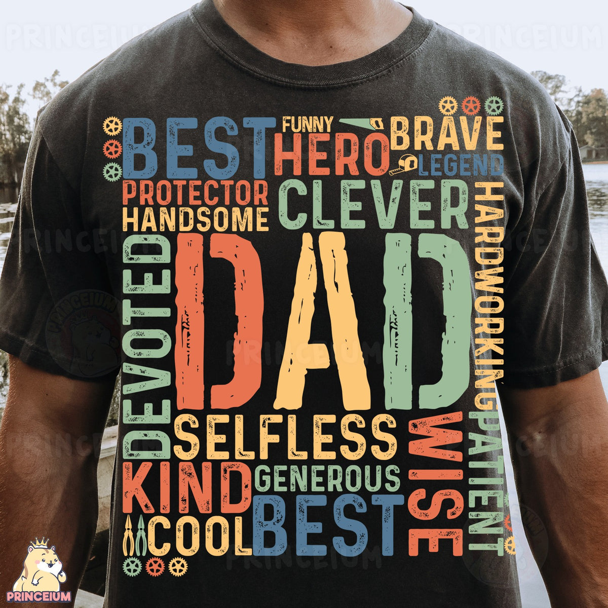 Best Dad Word Collage