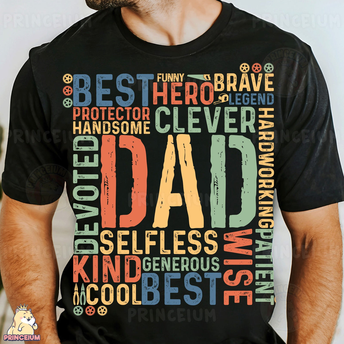 Best Dad Word Collage