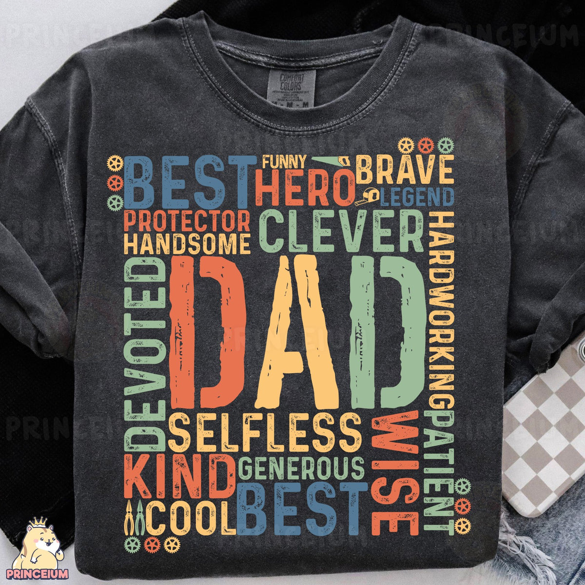 Best Dad Word Collage