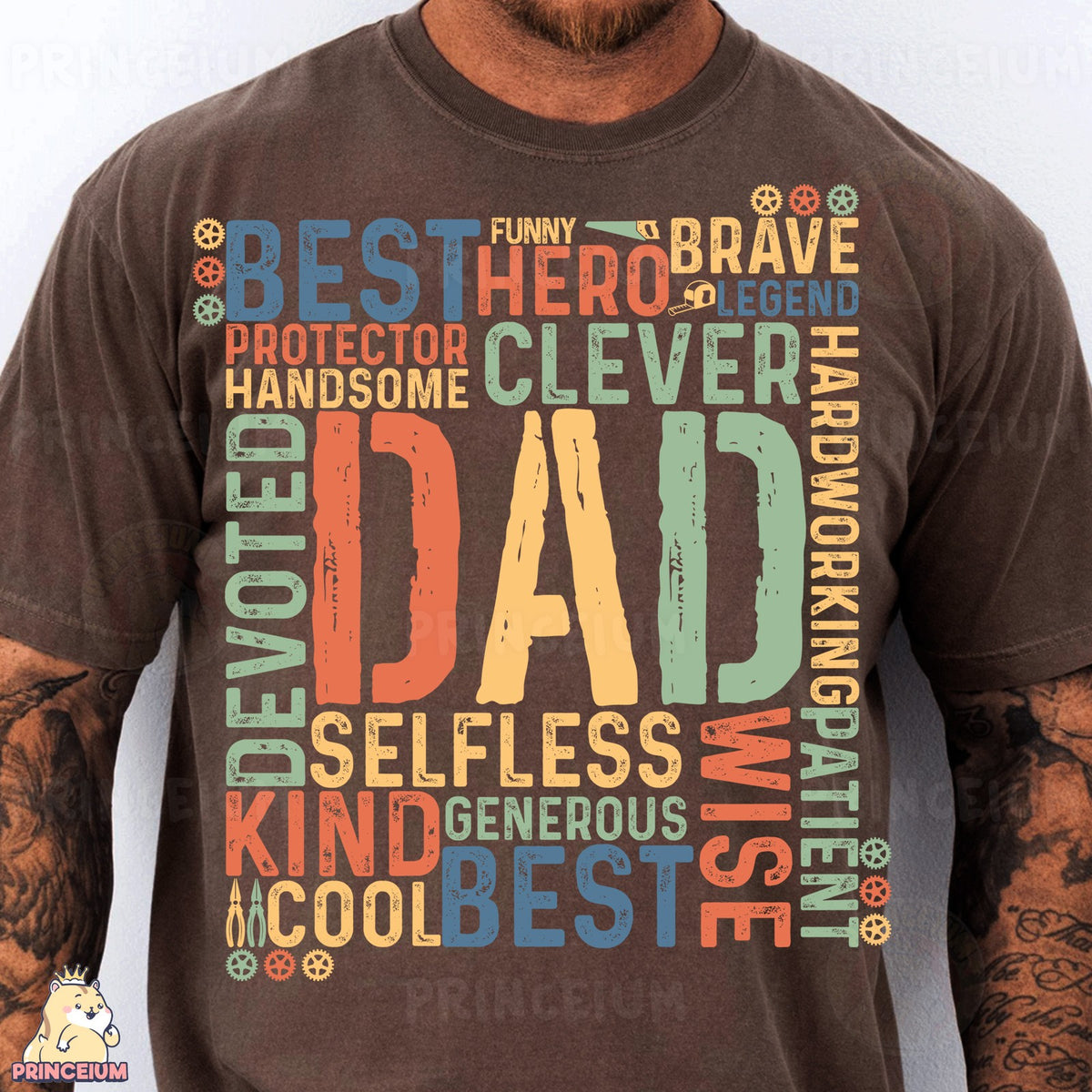 Best Dad Word Collage