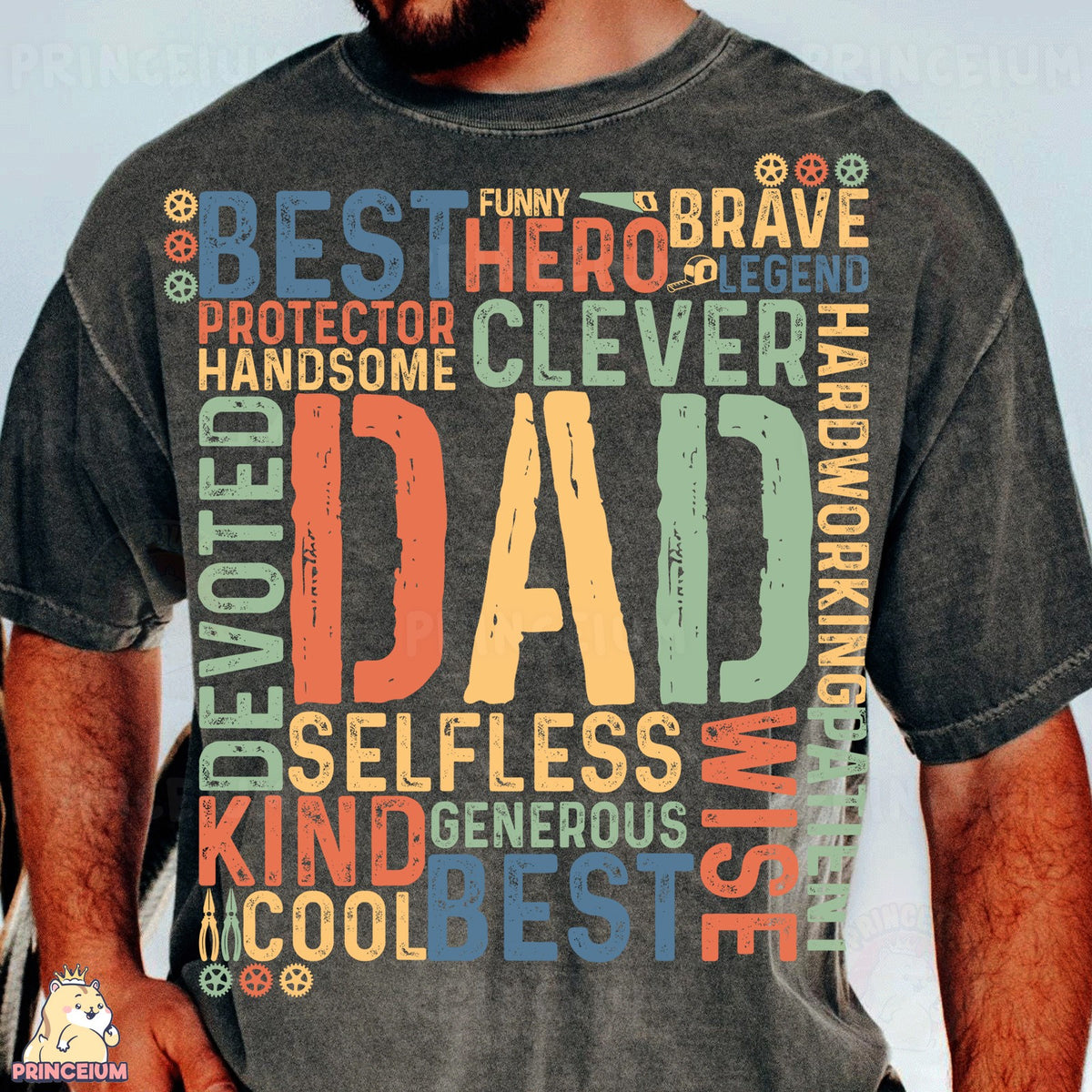 Best Dad Word Collage