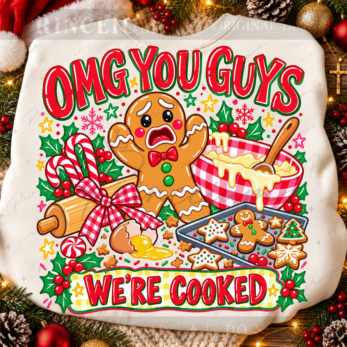 OMG You Guys We're Cooked Gingerbread