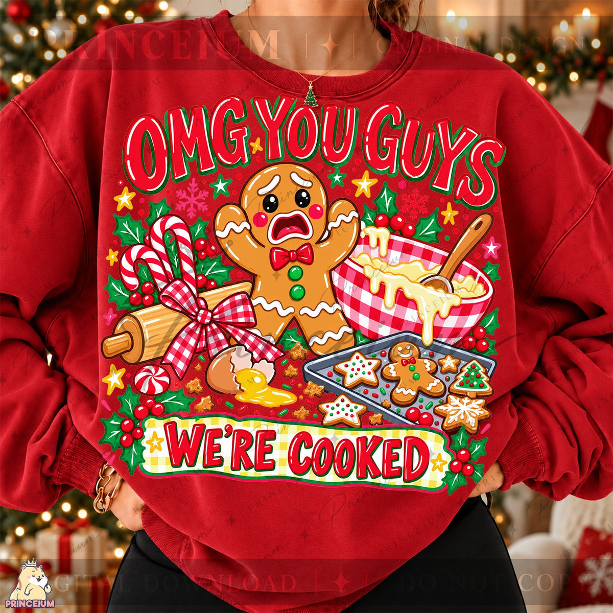 OMG You Guys We're Cooked Gingerbread