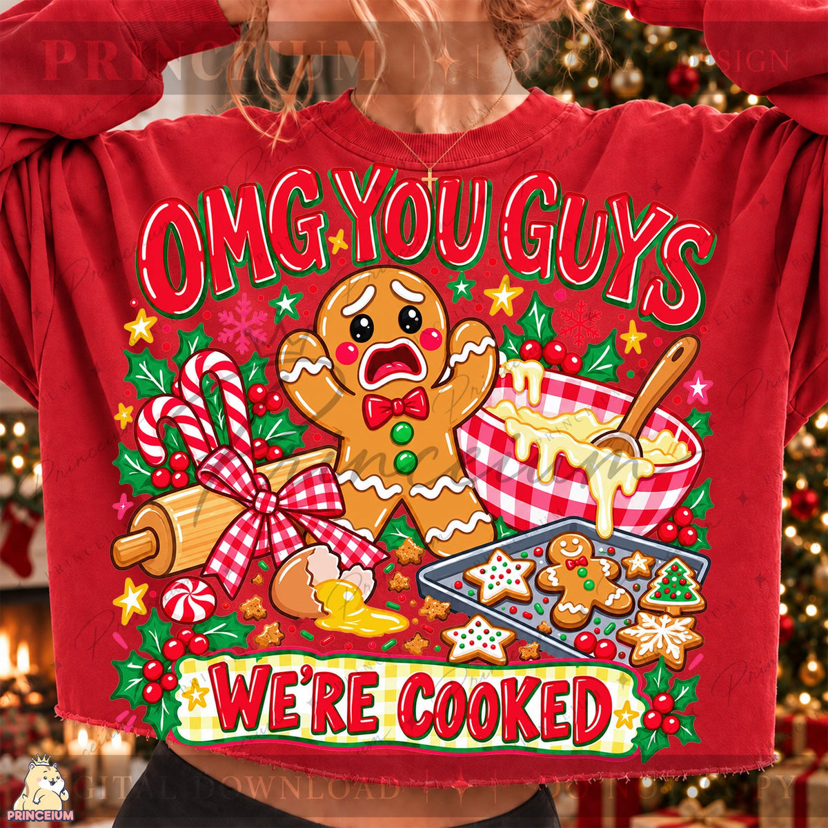 OMG You Guys We're Cooked Gingerbread
