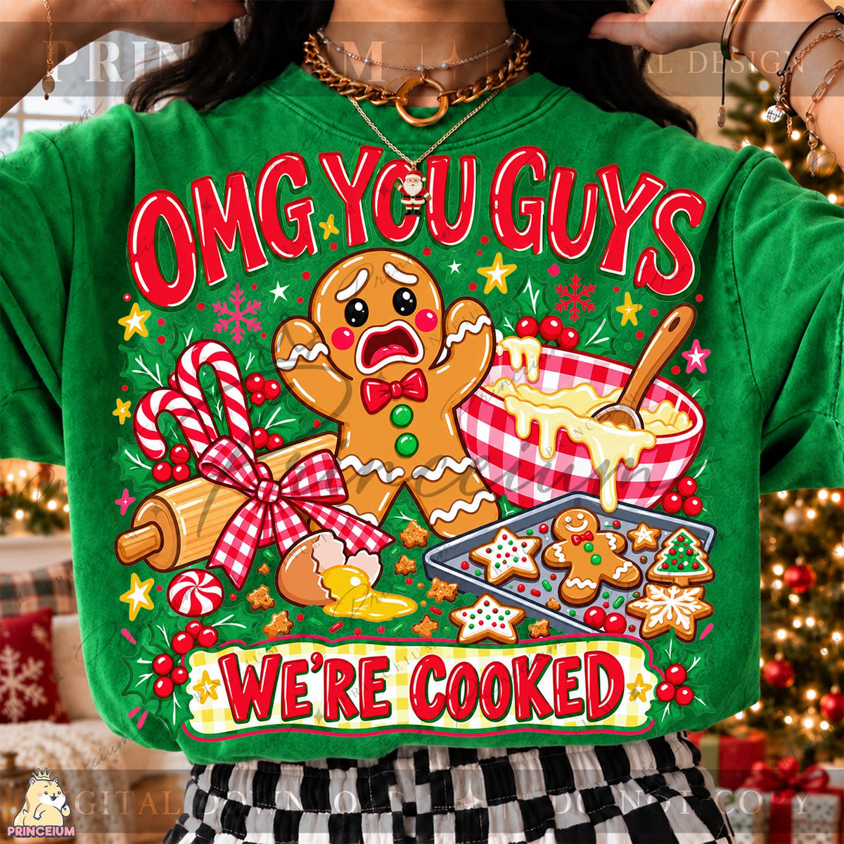 OMG You Guys We're Cooked Gingerbread