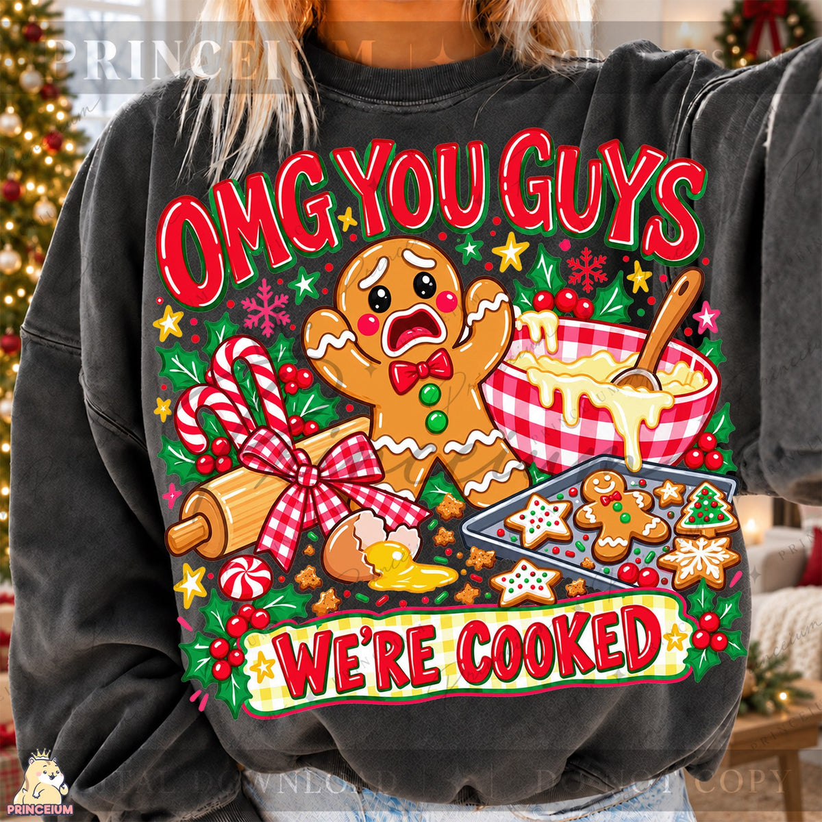 OMG You Guys We're Cooked Gingerbread