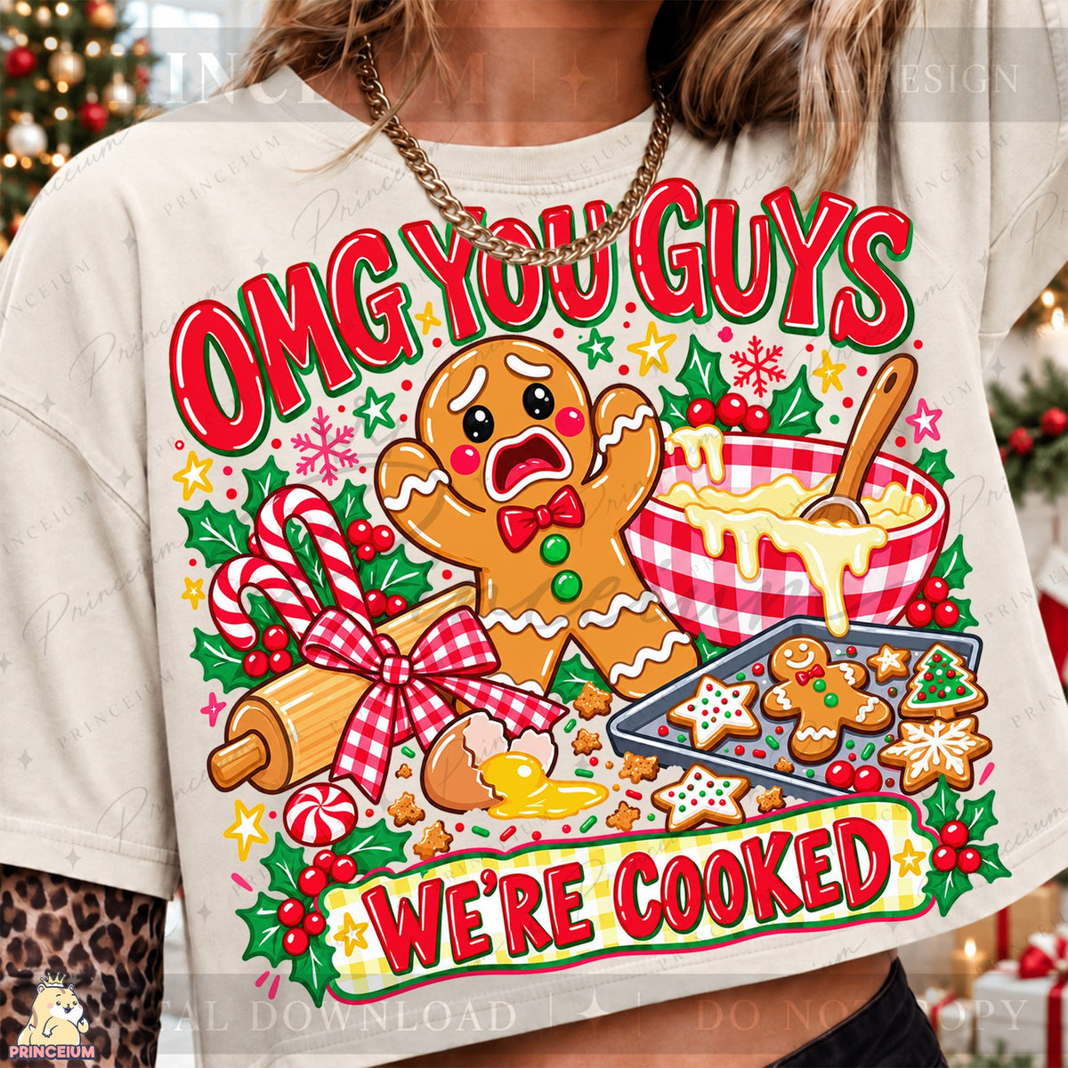OMG You Guys We're Cooked Gingerbread