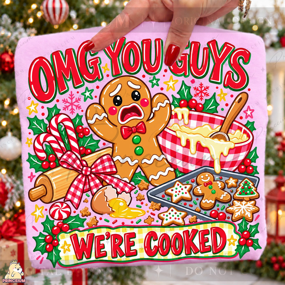 OMG You Guys We're Cooked Gingerbread