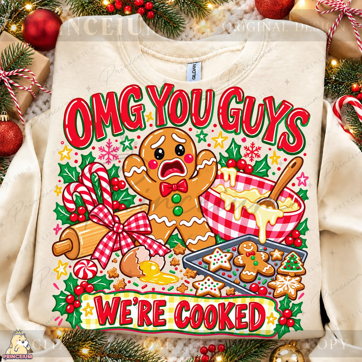 OMG You Guys We're Cooked Gingerbread