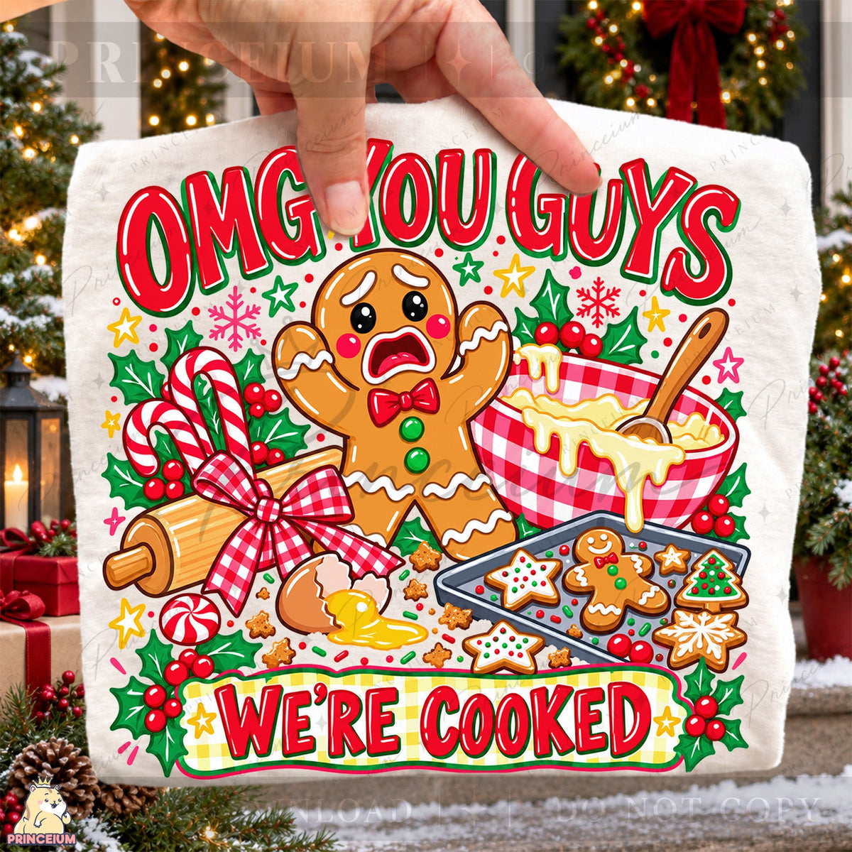 OMG You Guys We're Cooked Gingerbread