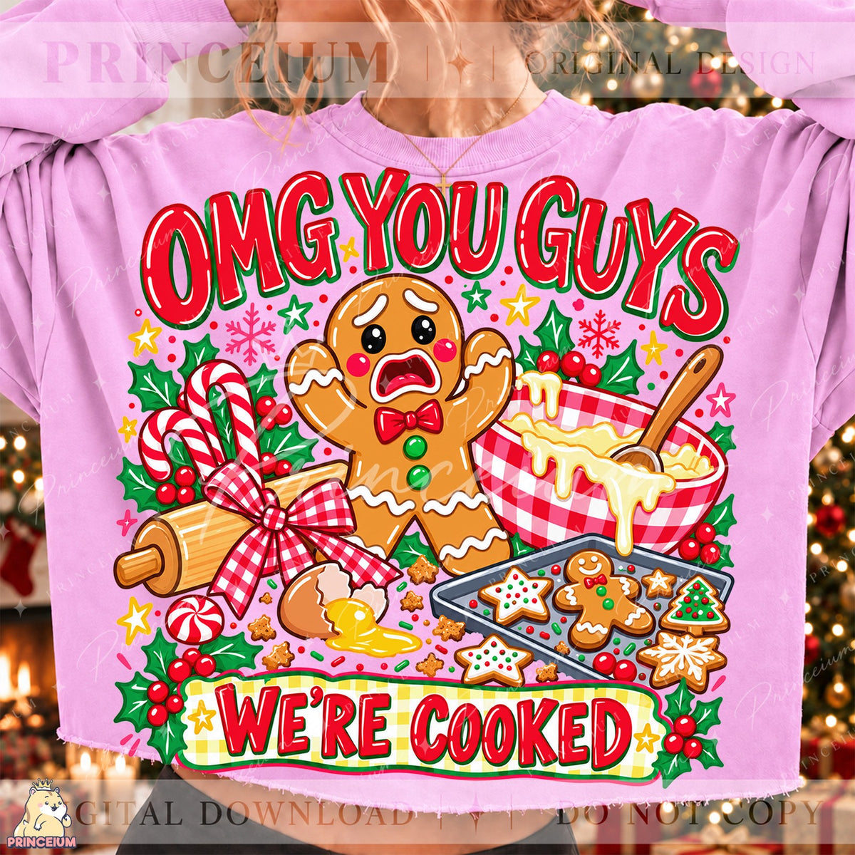 OMG You Guys We're Cooked Gingerbread