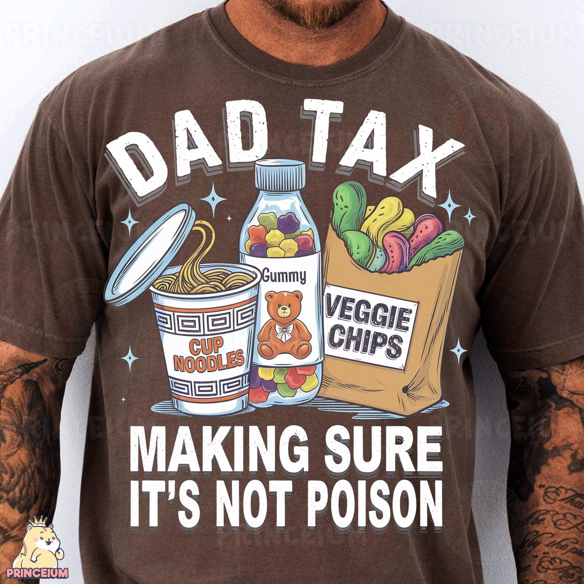 Dad Tax Funny Snacks