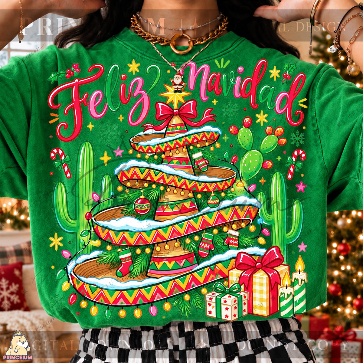 Feliz Navidad Sombrero Tree