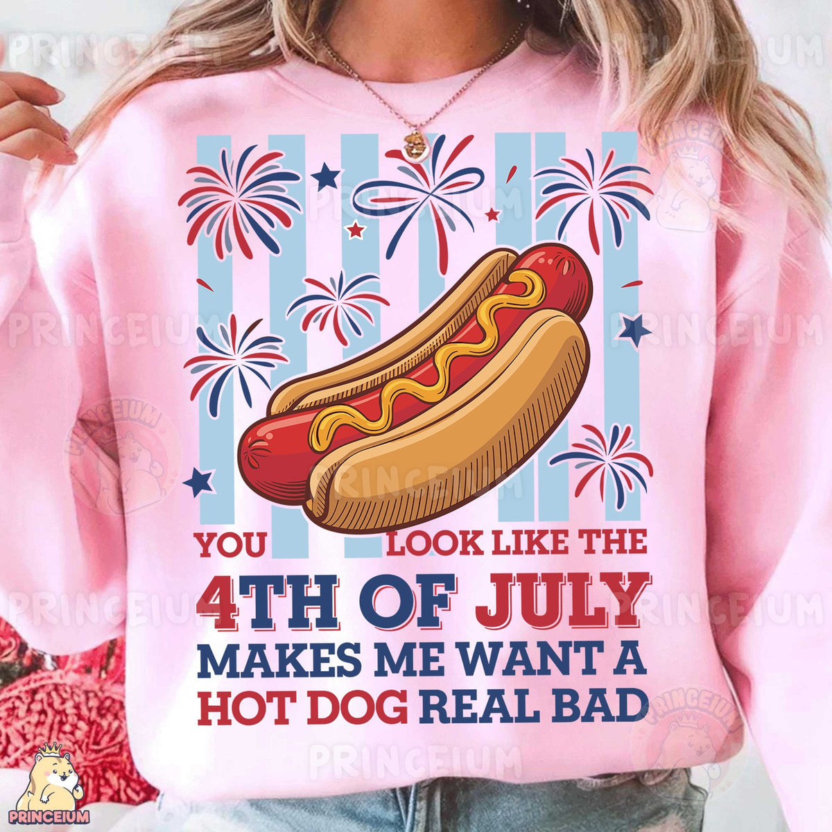 4th of July Hot Dog Fireworks