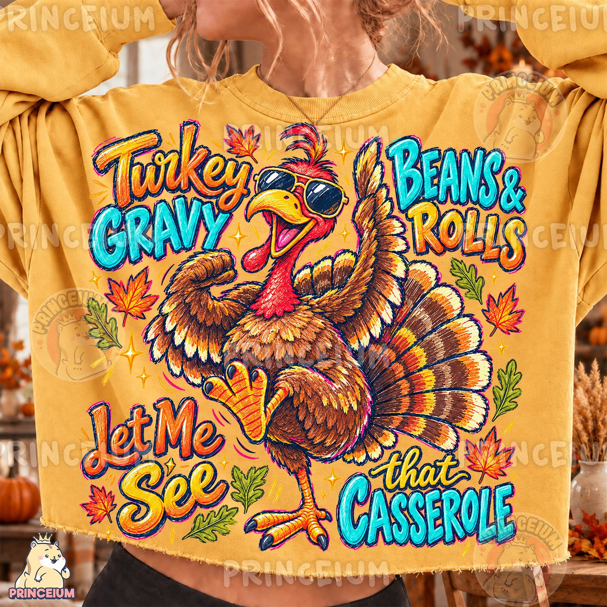 Dancing Turkey Let Me See That Casserole
