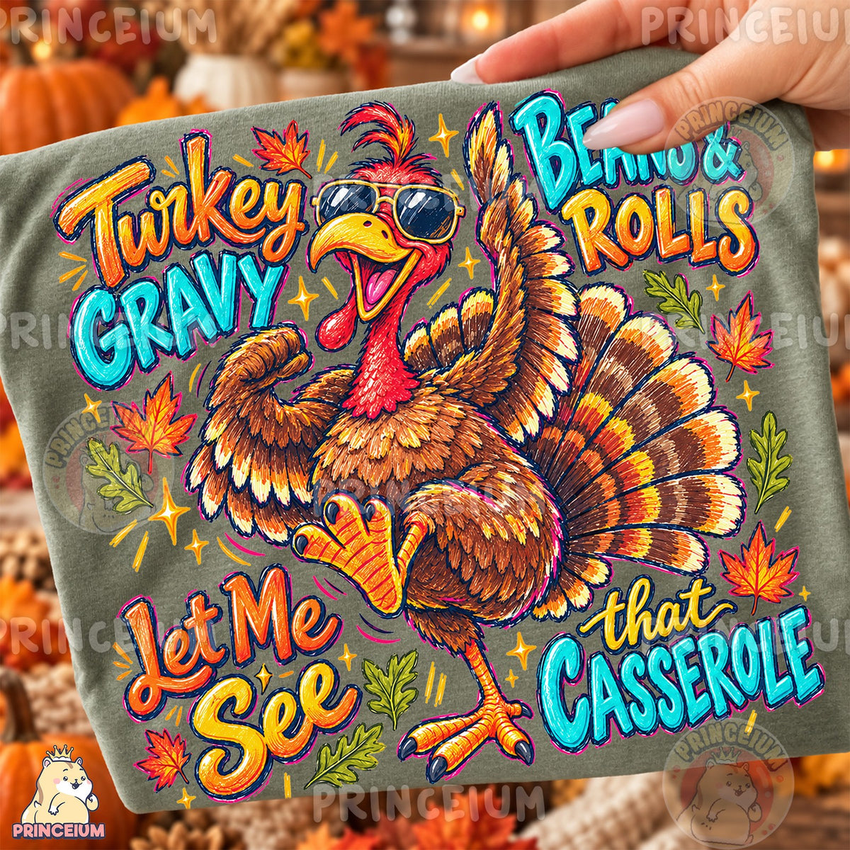 Dancing Turkey Let Me See That Casserole