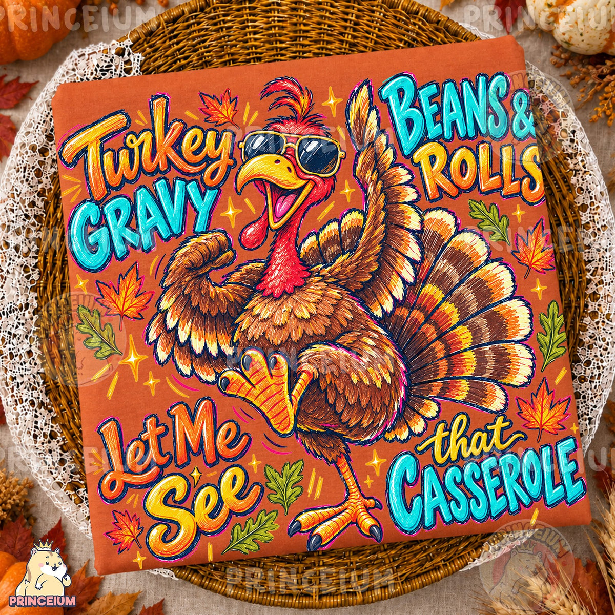 Dancing Turkey Let Me See That Casserole