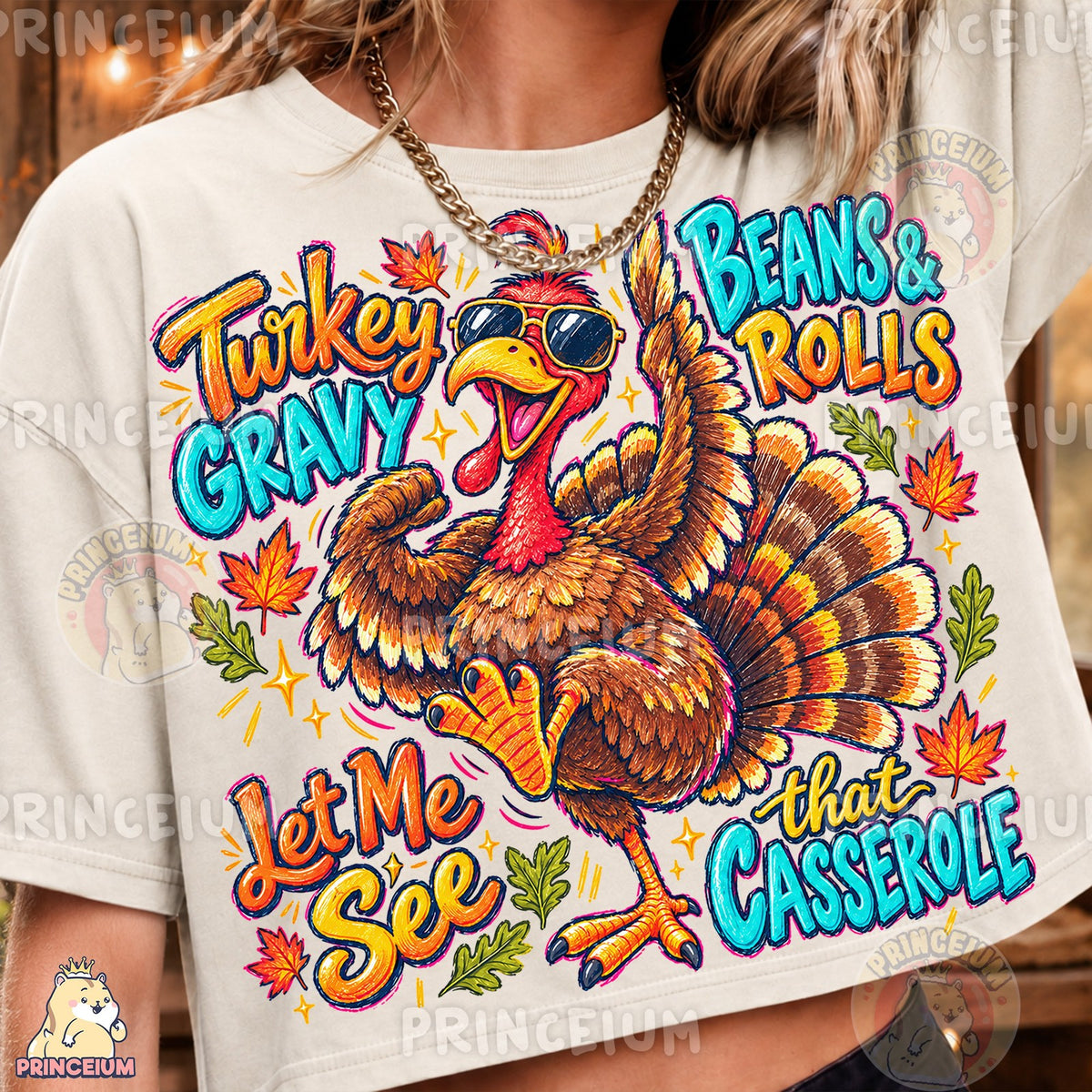 Dancing Turkey Let Me See That Casserole