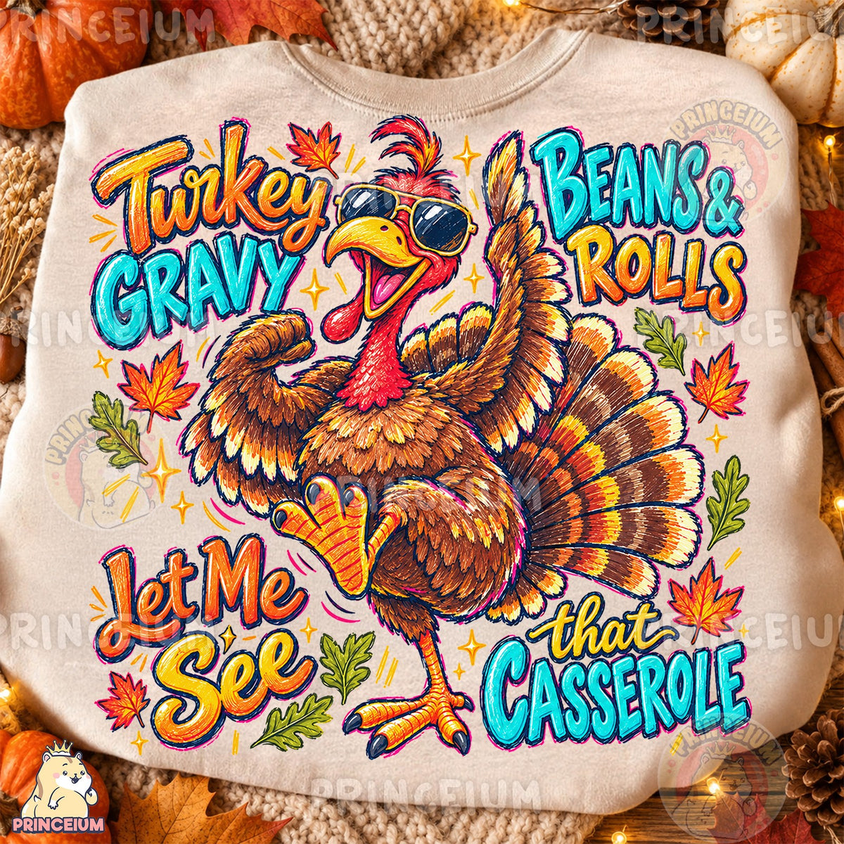 Dancing Turkey Let Me See That Casserole