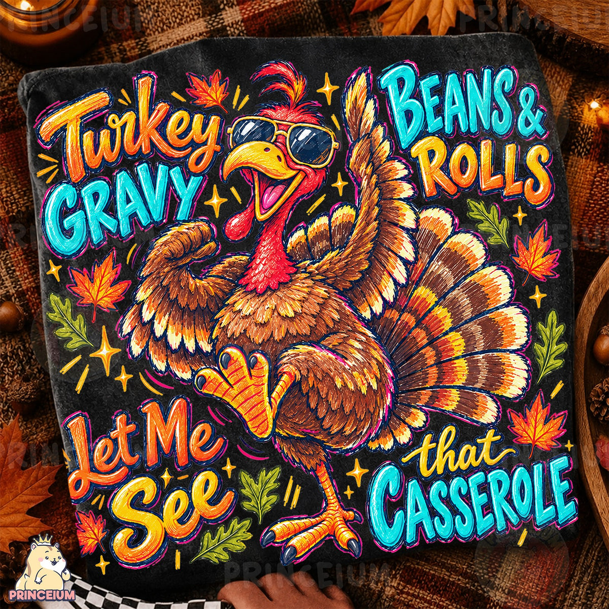 Dancing Turkey Let Me See That Casserole
