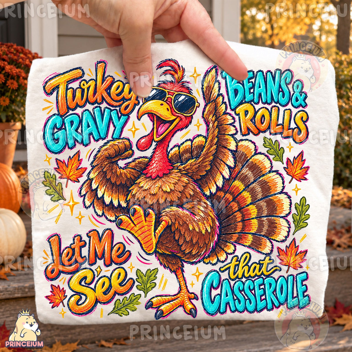 Dancing Turkey Let Me See That Casserole