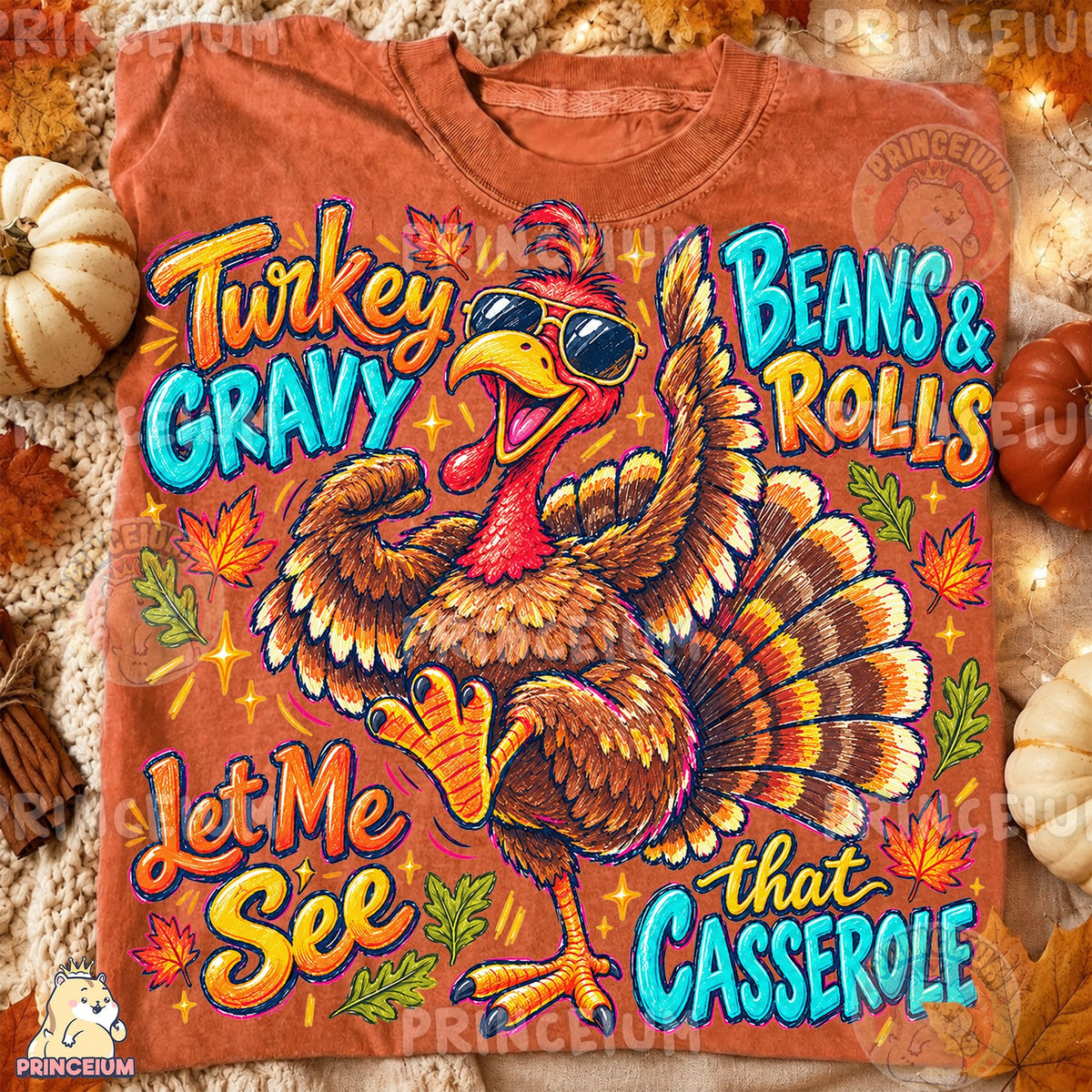 Dancing Turkey Let Me See That Casserole