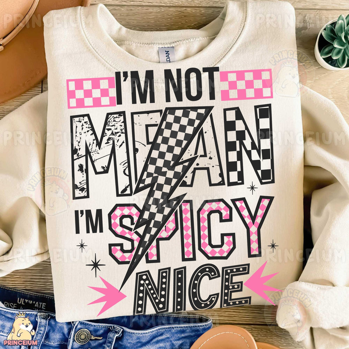 I'm Not Mean I'm Spicy Nice