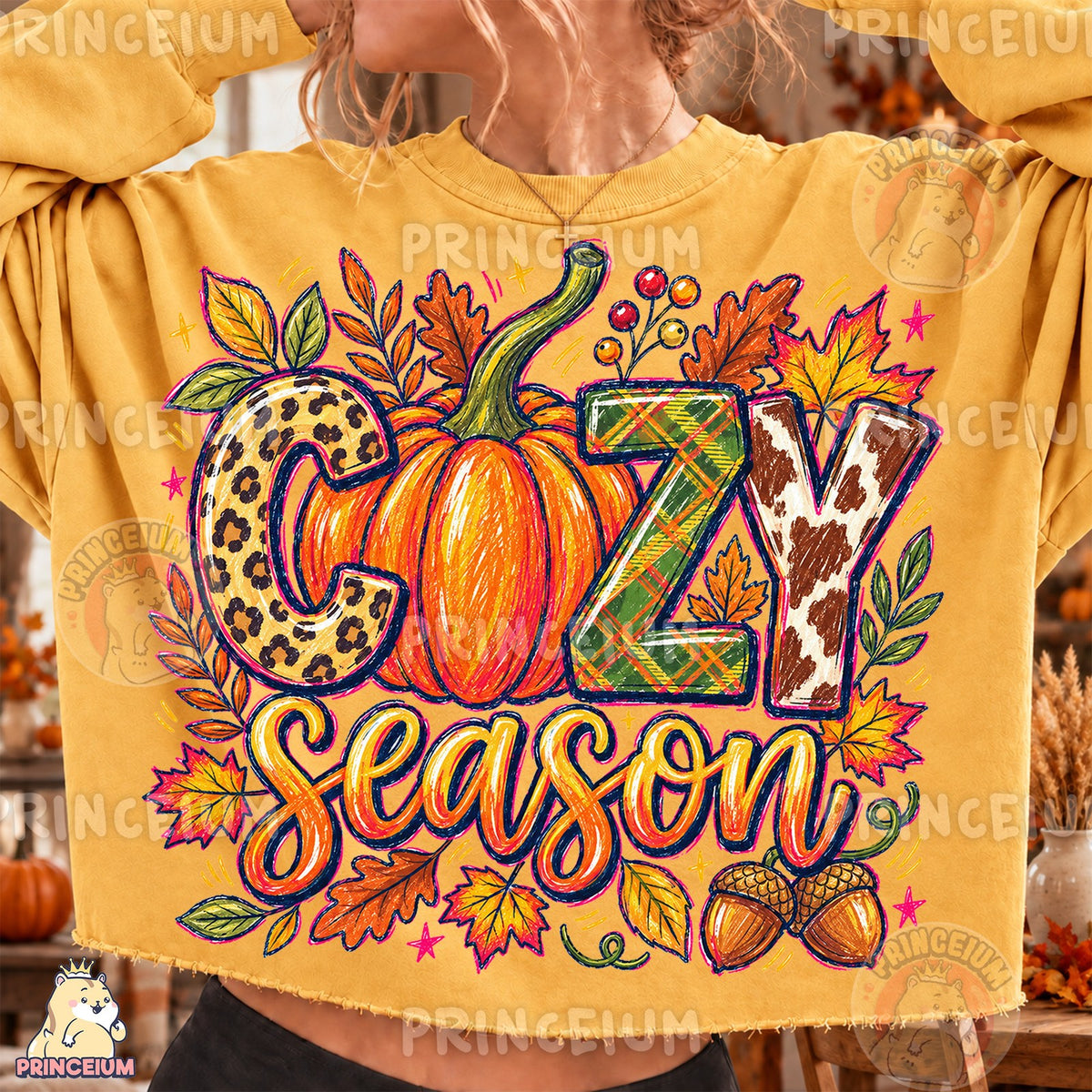 Cozy Season Pumpkin