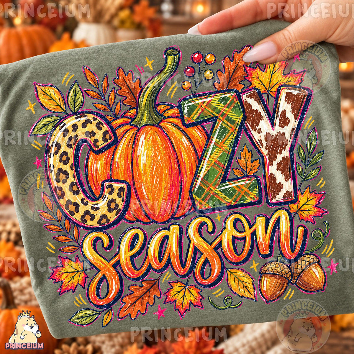 Cozy Season Pumpkin