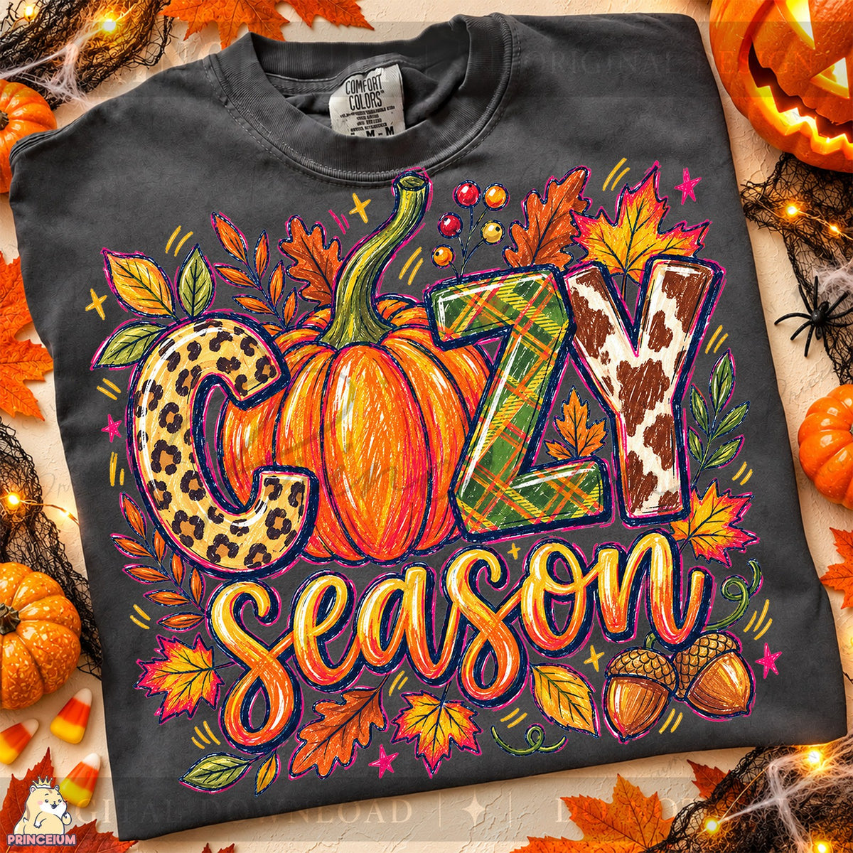 Cozy Season Pumpkin