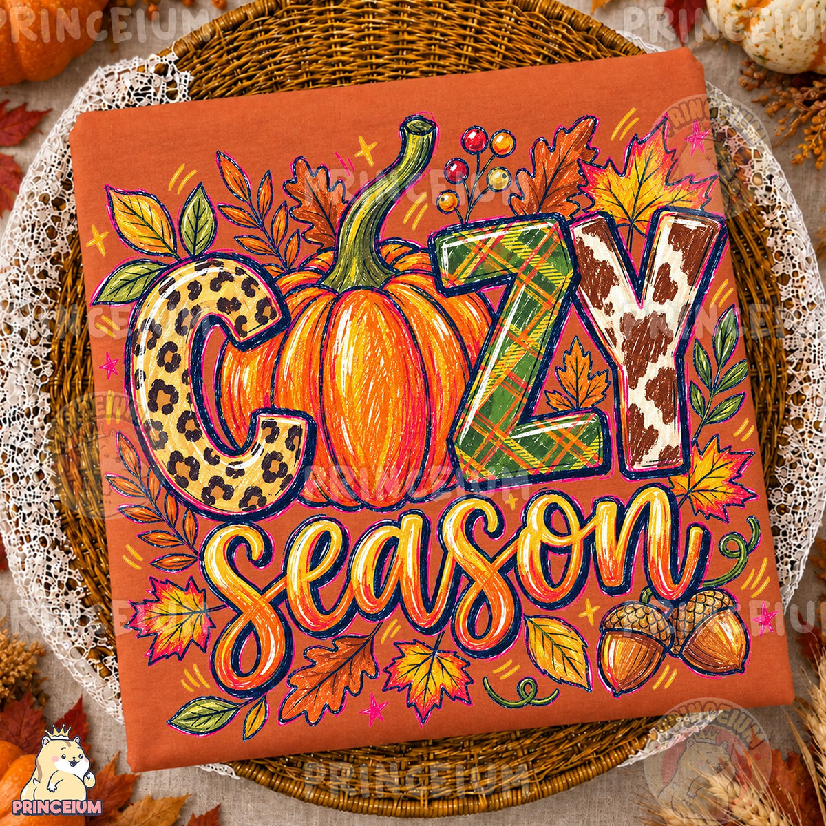 Cozy Season Pumpkin
